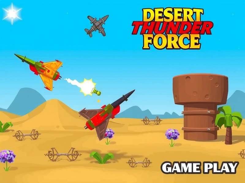 Desert Thunder Force Gameplay Screenshot